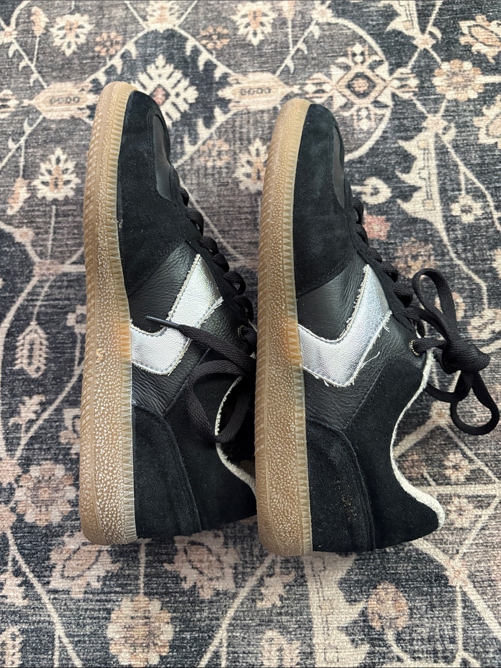 Verbenas Leather Tennis Shoes Size 39/8 - Picture 2 of 3